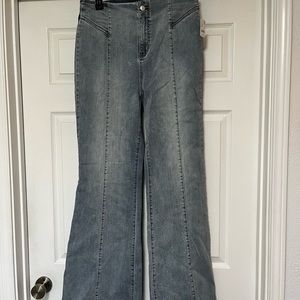 Free People CRVY Wild Honey Denim